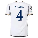 Men's Authentic Adidas Alaba Real Madrid Home Jersey 2324