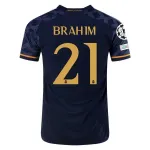 Men's Authentic Adidas Brahim Real Madrid Away Jersey 2324