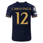 Men's Authentic Adidas Camavinga Real Madrid Away Jersey 2324