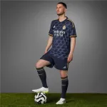 Men's Authentic Adidas Real Madrid Away Jersey 2324