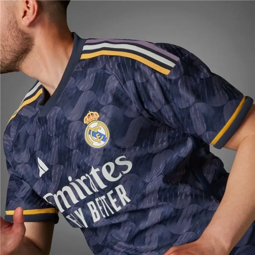 Men's Authentic Adidas Real Madrid Away Jersey 2324