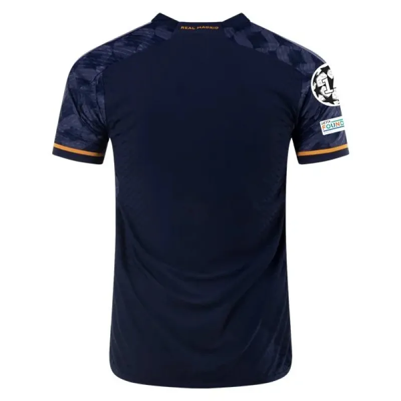 Men's Authentic Adidas Real Madrid Away Jersey 2324 - UCL