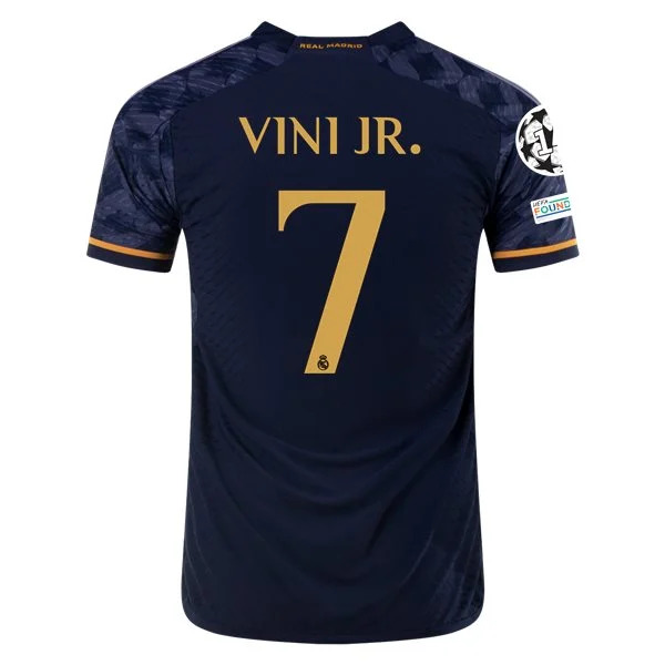 Men's Authentic Adidas Vini Jr. Real Madrid Away Jersey 2324