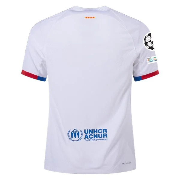 Men's Authentic Nike Barcelona Away Jersey 2324 - UCL