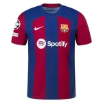 Men's Authentic Nike Barcelona Home Jersey 2324 - UCL