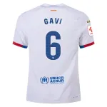 Men's Authentic Nike Gavi Barcelona Away Jersey 2324