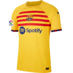 Men's Authentic Nike Gavi Barcelona Fourth Jersey 2223