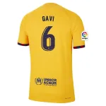 Men's Authentic Nike Gavi Barcelona Fourth Jersey 2223