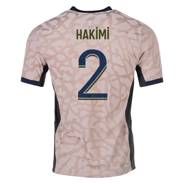 Men's Authentic Nike Hakimi Paris Saint-Germain Fourth Jersey 2324
