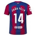 Men's Authentic Nike Joao Felix Barcelona Home Jersey 2324