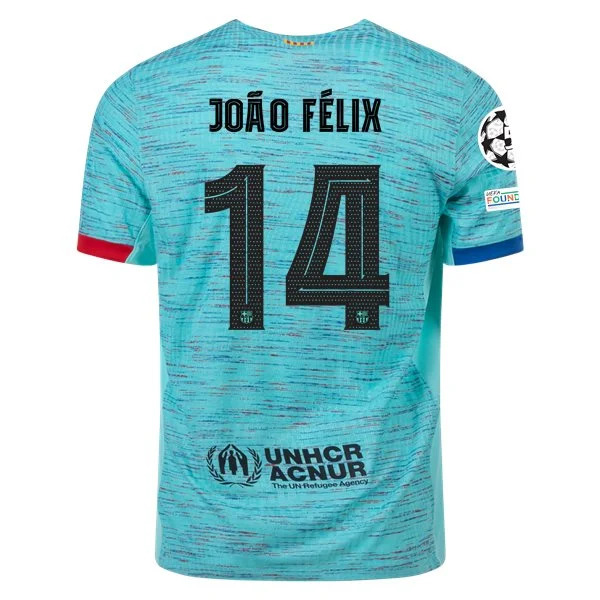 Men's Authentic Nike Joao Felix Barcelona Third Jersey 2324