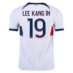 Men's Authentic Nike Lee Kang-In Paris Saint-Germain Away Jersey 2324