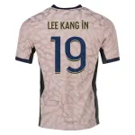 Men's Authentic Nike Lee Kang In Paris Saint-Germain Fourth Jersey 2324