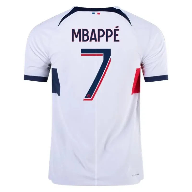 Men's Authentic Nike Mbappe Paris Saint-Germain Away Jersey 2324