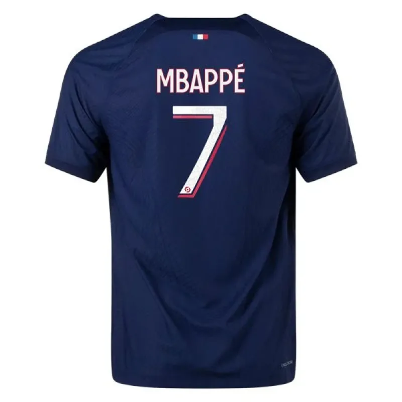 Men's Authentic Nike Mbappe Paris Saint-Germain Home Jersey 2324
