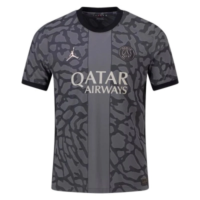 Men's Authentic Nike Paris Saint-Germain Third Jersey 2324 01