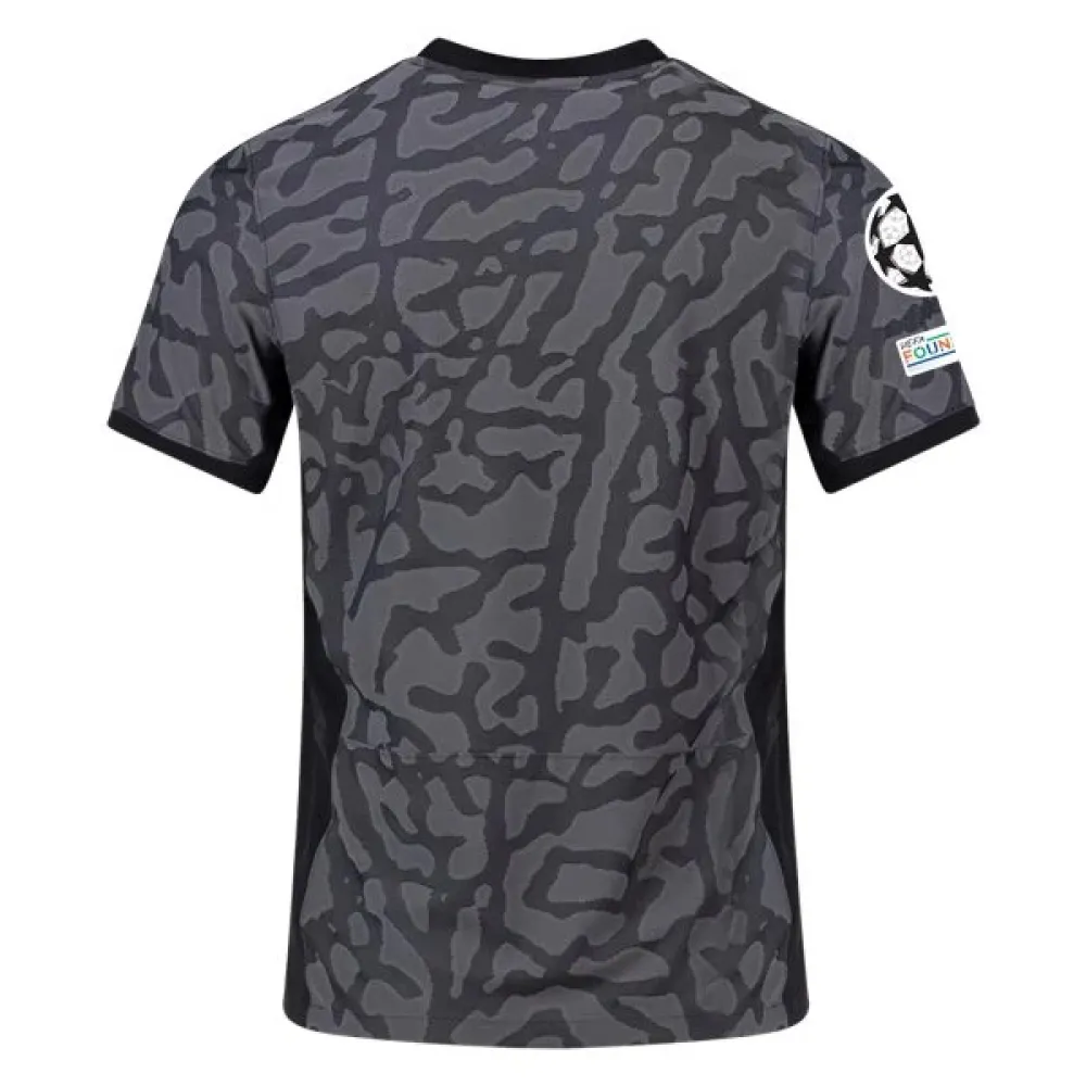 Men's Authentic Nike Paris Saint-Germain Third Jersey 2324 - UCL