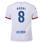 Men's Authentic Nike Pedri Barcelona Away Jersey 2324