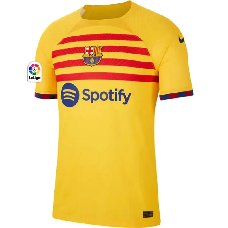 Men's Authentic Nike Pedri Barcelona Fourth Jersey 2223
