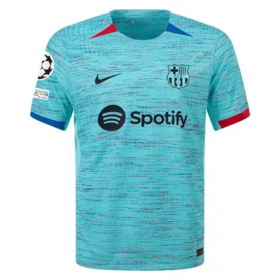 Men's Authentic Nike Pedri Barcelona Third Jersey 2324 01