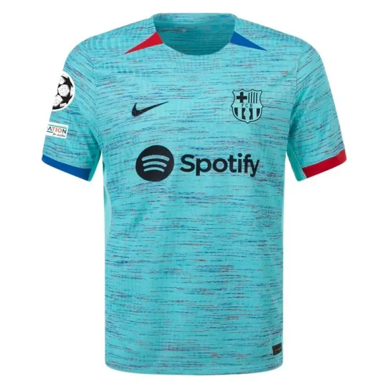 Men's Authentic Nike Pedri Barcelona Third Jersey 2324