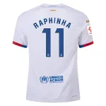 Men's Authentic Nike Raphina Barcelona Away Jersey 2324