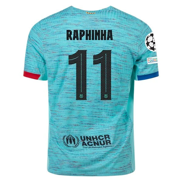 Men's Authentic Nike Raphinha Barcelona Third Jersey 2324