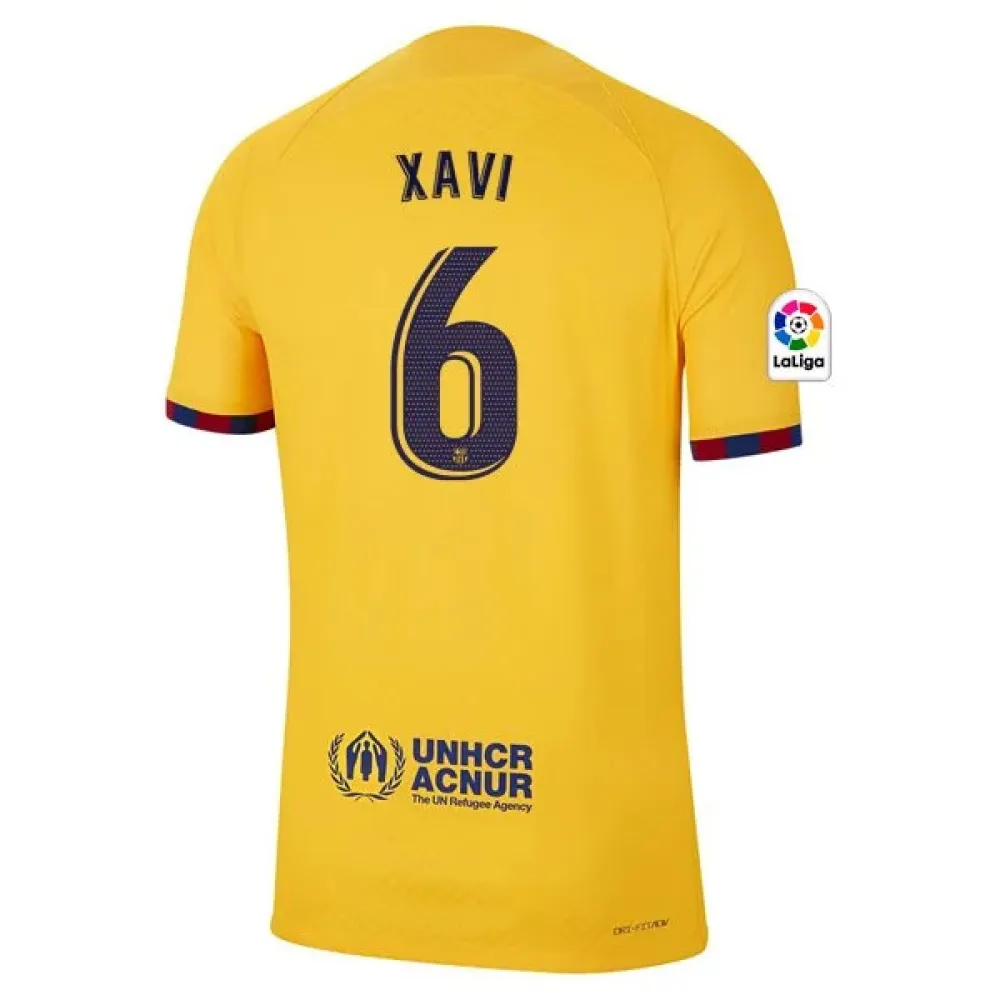 Men's Authentic Nike Xavi Barcelona Fourth Jersey 2223
