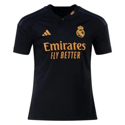 Men's Replica Adidas Beckham Real Madrid Third Jersey 2324 01