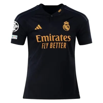 Men's Replica Adidas Camavinga Real Madrid Third Jersey 2324 - UCL 01