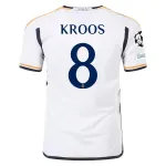 Men's Replica Adidas Kroos Real Madrid Home Jersey 2324
