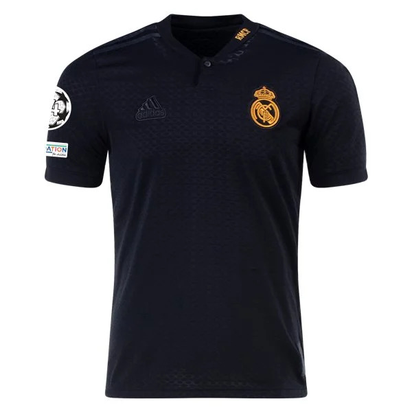 Men's Replica Adidas Kroos Real Madrid Lifestyler Third Jersey 2324 - UCL