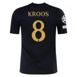 Men's Replica Adidas Kroos Real Madrid Lifestyler Third Jersey 2324 - UCL