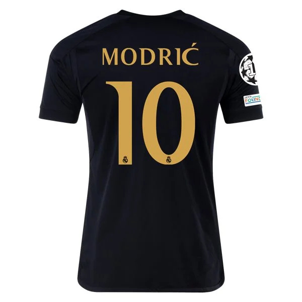 Men's Replica Adidas Modric Real Madrid Third Jersey 2324 - UCL