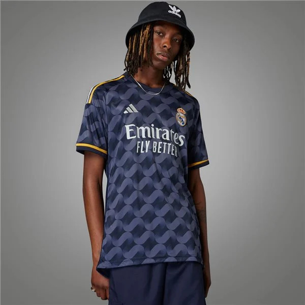 Men's Replica Adidas Real Madrid Away Jersey 2324