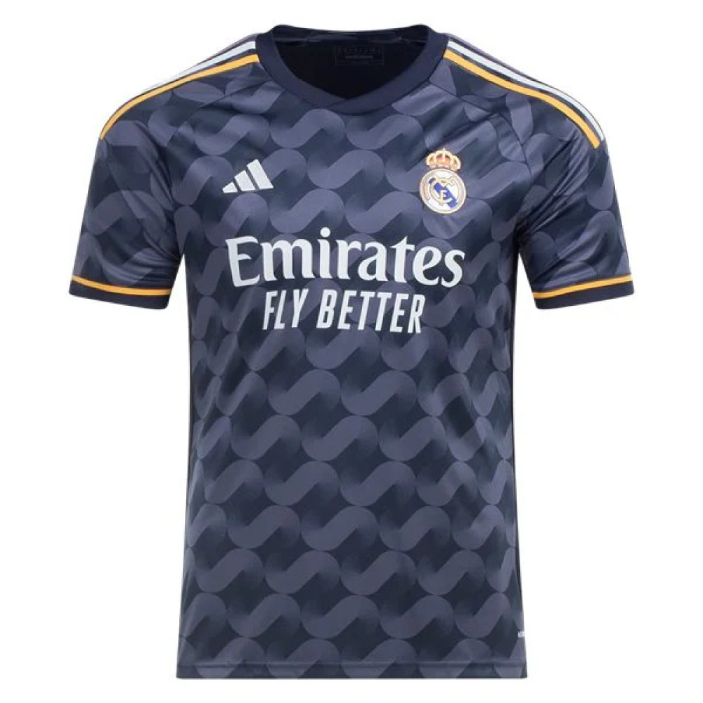 Men's Replica Adidas Real Madrid Away Jersey 2324