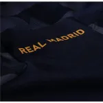 Men's Replica Adidas Real Madrid Long Sleeve Away Jersey 2324