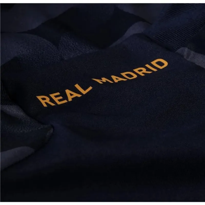 Men's Replica Adidas Real Madrid Long Sleeve Away Jersey 2324