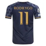 Men's Replica Adidas Rodrygo Real Madrid Away Jersey 2324