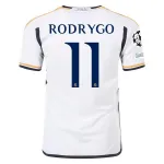 Men's Replica Adidas Rodrygo Real Madrid Home Jersey 2324