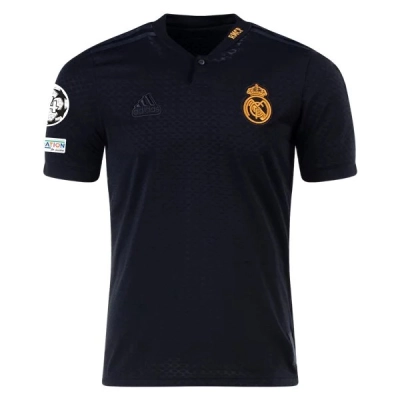Men's Replica Adidas Rodrygo Real Madrid Lifestyler Third Jersey 2324 - UCL 01