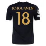 Men's Replica Adidas Tchouameni Real Madrid Lifestyler Third Jersey 2324 - UCL