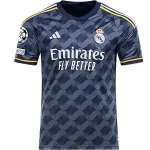 Men's Replica Adidas Vini Jr. Real Madrid Away Jersey 2324