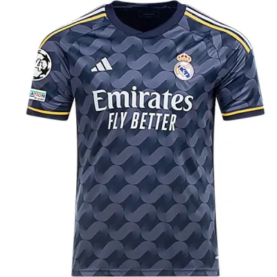 Men's Replica Adidas Vini Jr. Real Madrid Away Jersey 2324 01