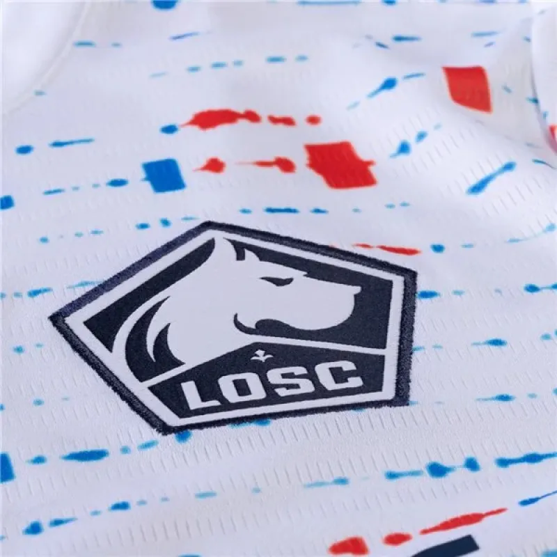 Men's Replica New Balance Lille Away Jersey 2324