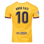 Men's Replica Nike Ansu Fati Barcelona Fourth Jersey 2223