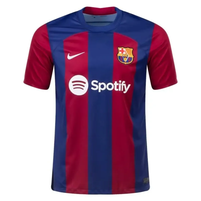Men's Replica Nike Barcelona Home Jersey 2324
