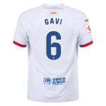 Men's Replica Nike Gavi Barcelona Away Jersey 2324