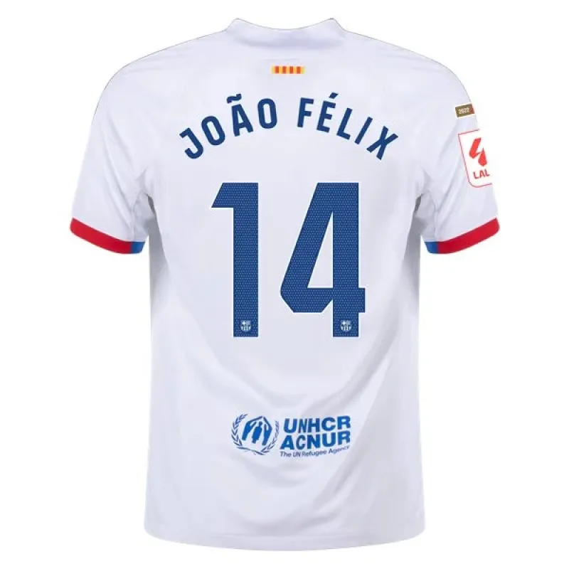 Men's Replica Nike Joao Felix Barcelona Away Jersey 2324