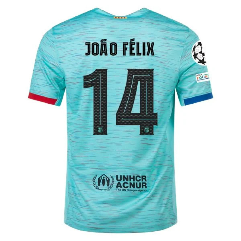 Men's Replica Nike Joao Felix Barcelona Third Jersey 2324